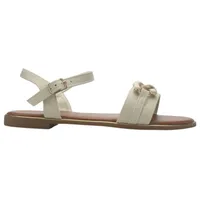 Sandalia Mujer Beige Casual Buckel-3