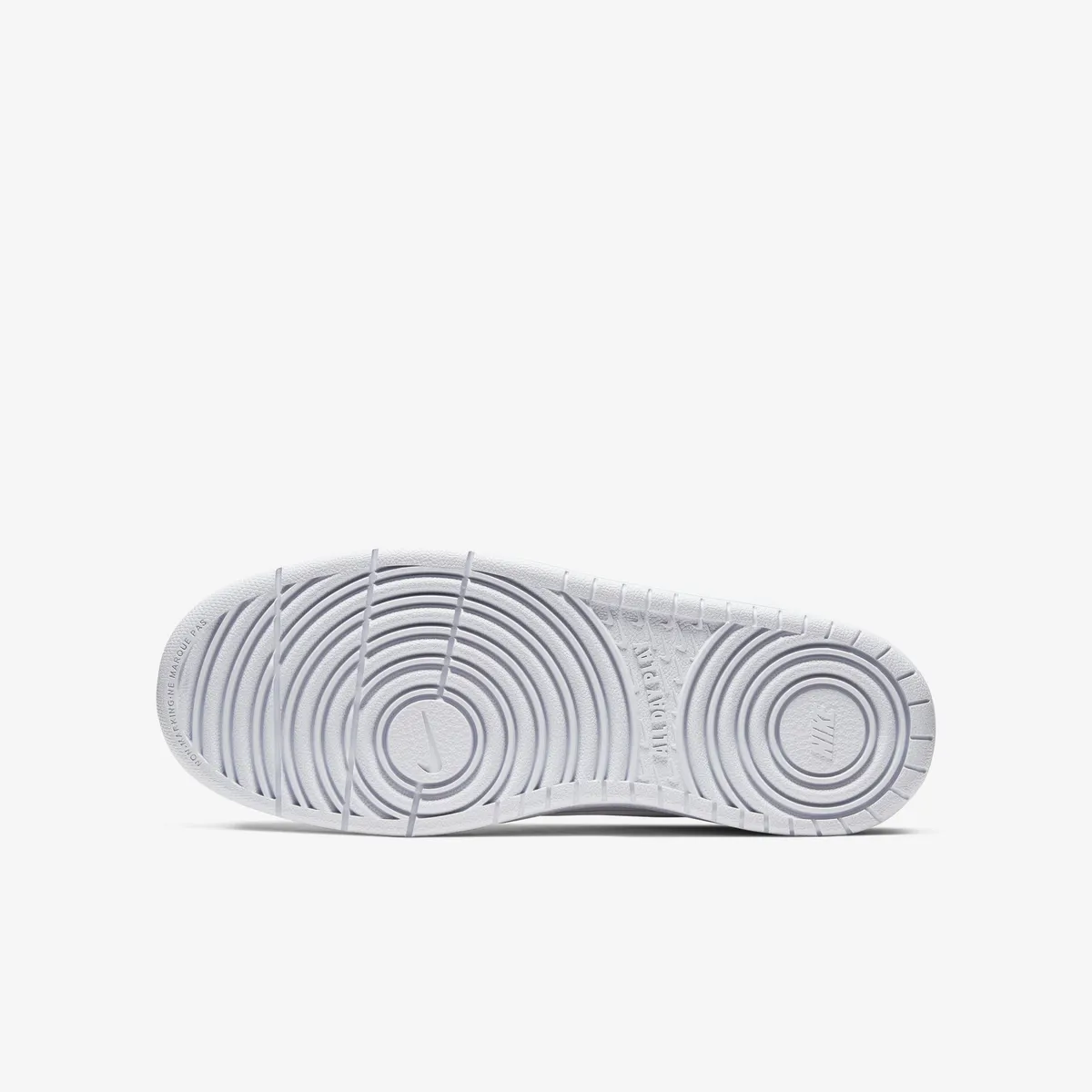 NIKE - Nike Court Borough Mid 2 Big Kids Shoe - Blanco