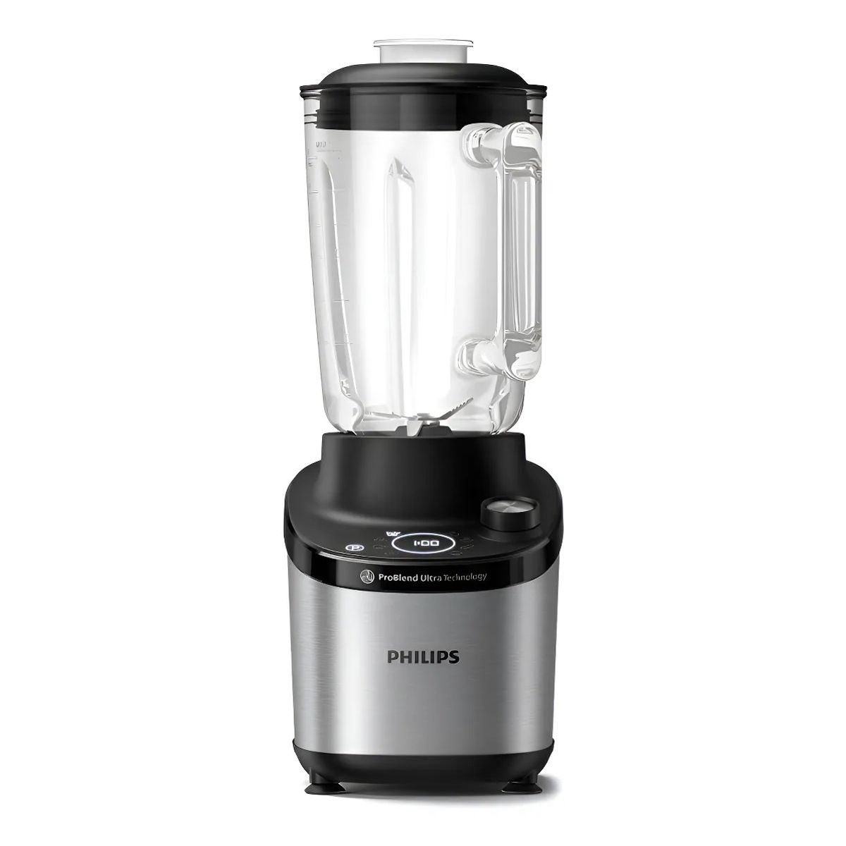 PHILIPS - Licuadora Alta Velocidad 1500w Philips Hr376000 18l Jarra Vidrio Gris