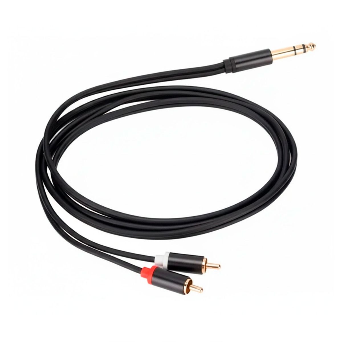 EMETRES - Cable Audio Auxiliar 3.5mm a RCA  Adaptador Conexión