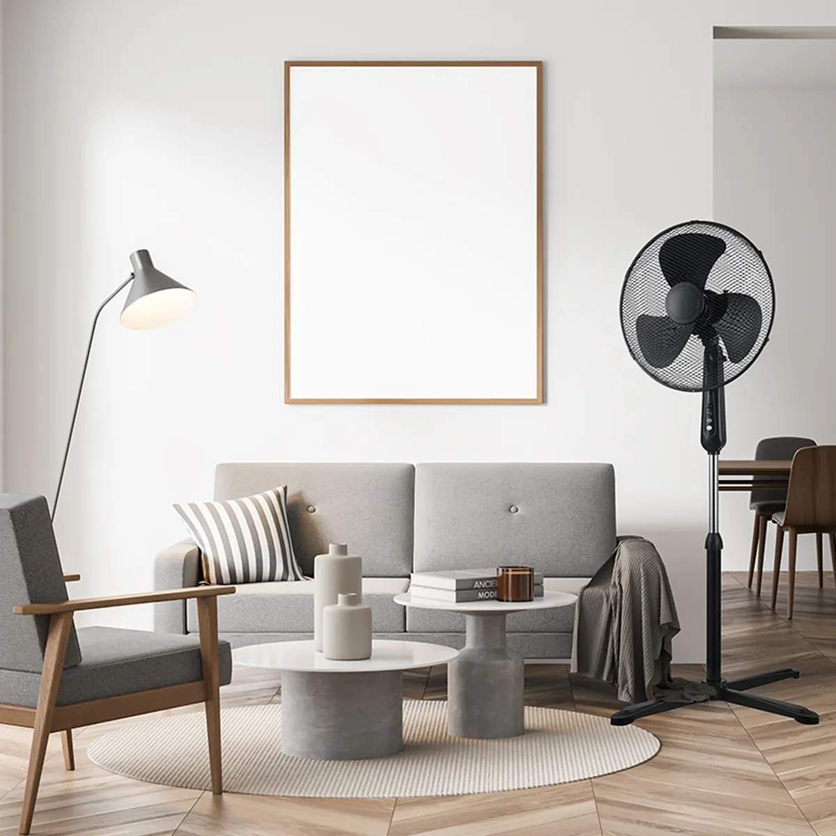 BESTHERM - Ventilador de pedestal 16 pulg.