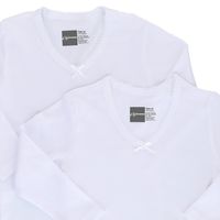 Camiseta manga larga algodón pack 2