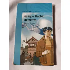 GENERICO - Quique hache, detective, autor Sergio Gómez Ancho: 12 cm; largo: 20 cm; alto: 1 cm.