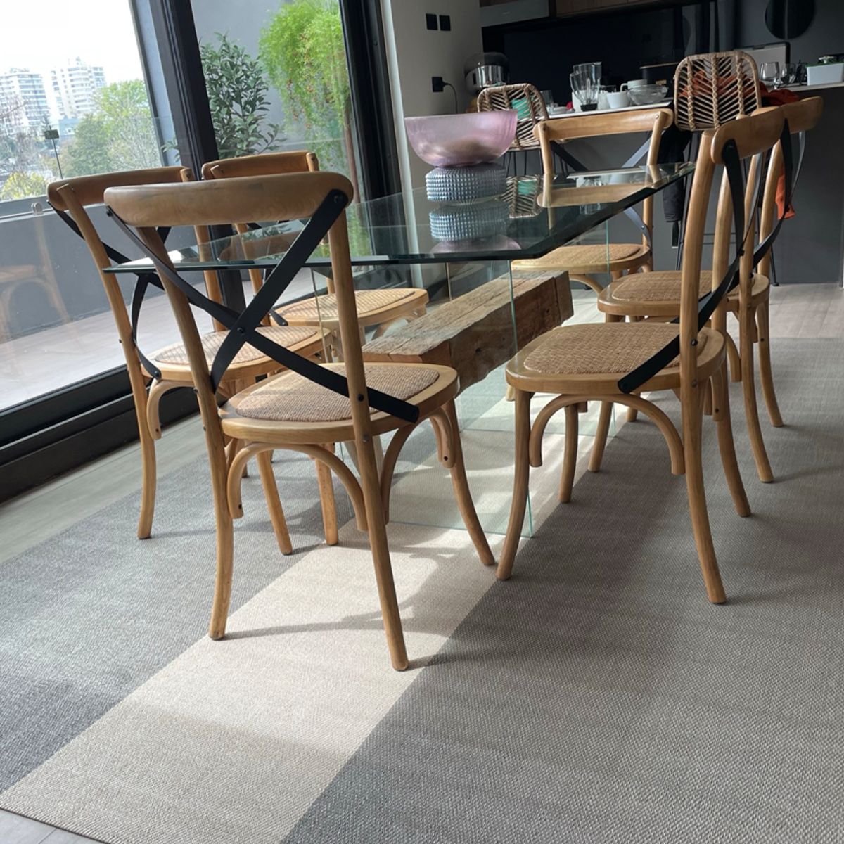 DECORUGZ - Alfombra Vinílica Lavable Lisboa 200x300