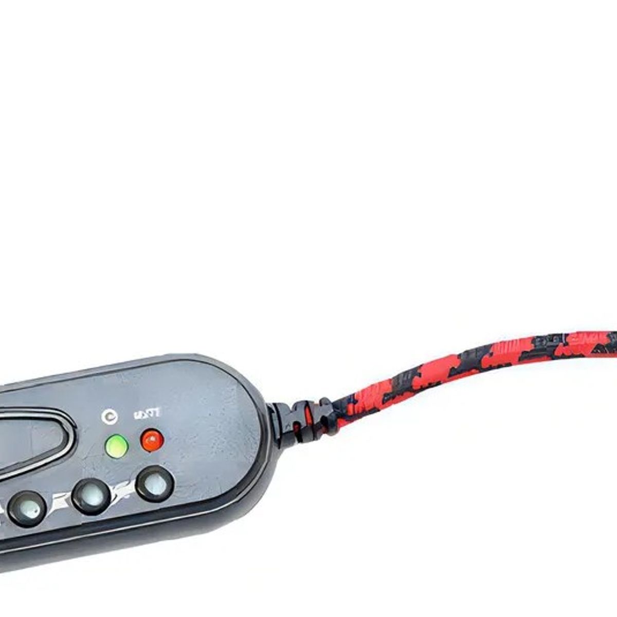 NJOY TECH - Audifono Gamer Njoytech Con Micrófono Conexion Usb Cable 3m Rojo