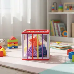 CORONA - Juguete Para Bebés Cubo Sensorial