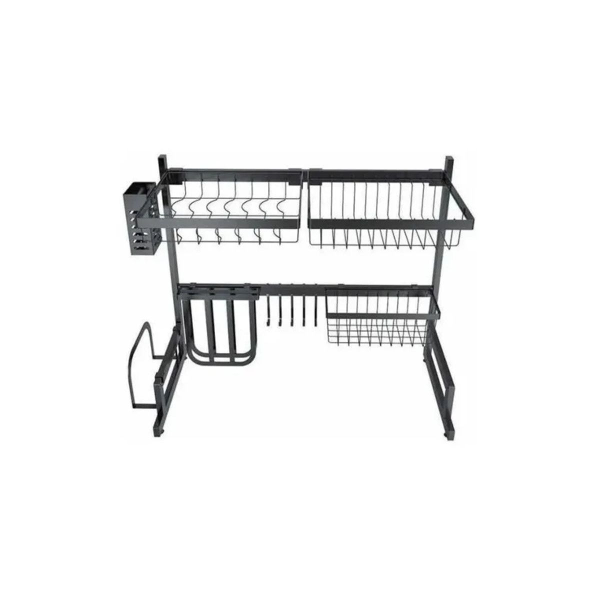 GENERICO - Escurridor Secador Loza Platos 2 Niveles Organizador