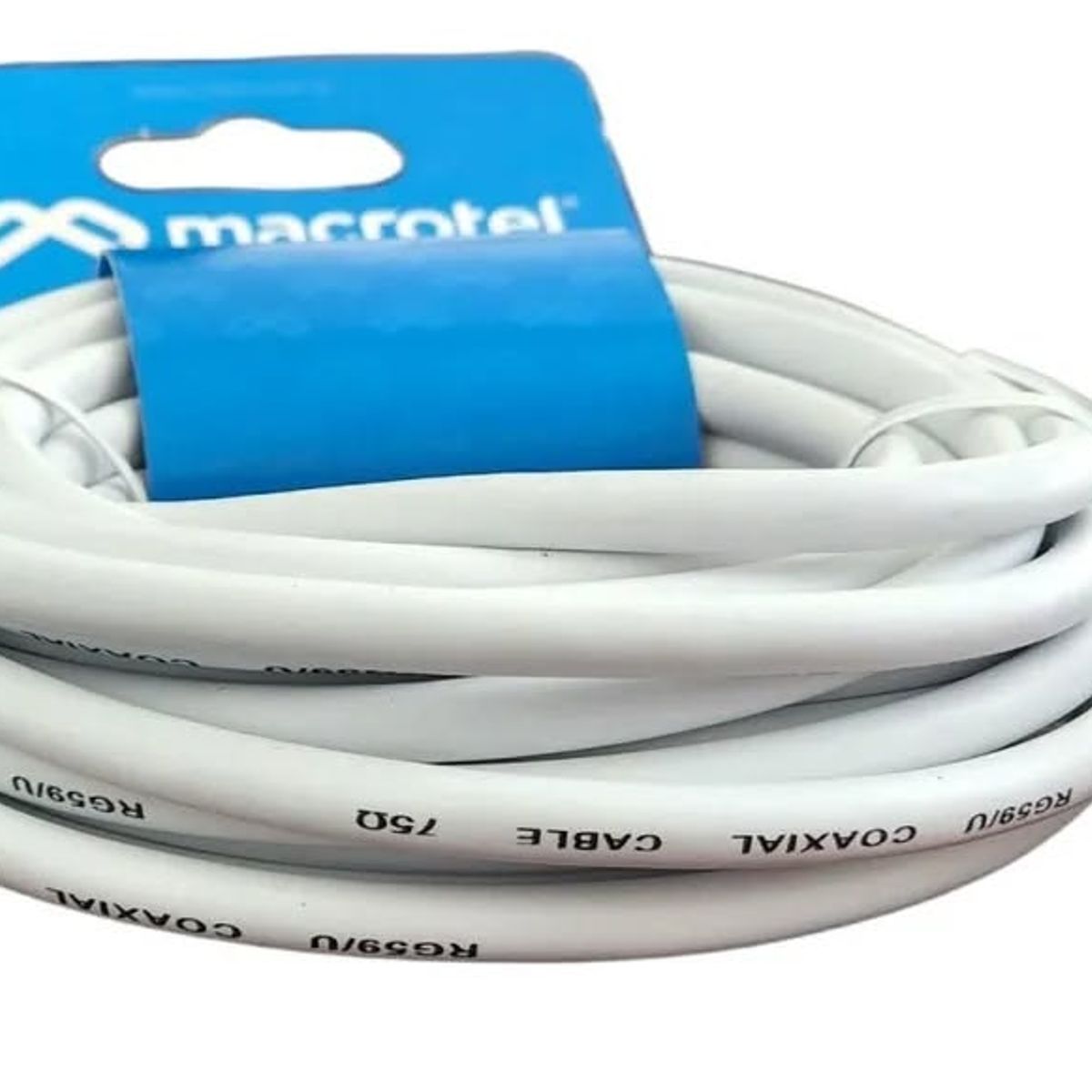 GENERICO - Cable Coaxial RG-59/U 5 mt con Conector “F” Macho MV-812