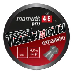 GENERICO - Technogun Mamuth Pro 4.5 Mm 0.57g / 8.72 Gr De 250 Pcs