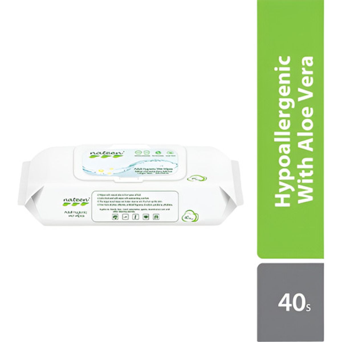 GENERICO - Water Wipes 3x40 Und (120 Wipes) 30cm X 20cm Xl Bebes/adulto