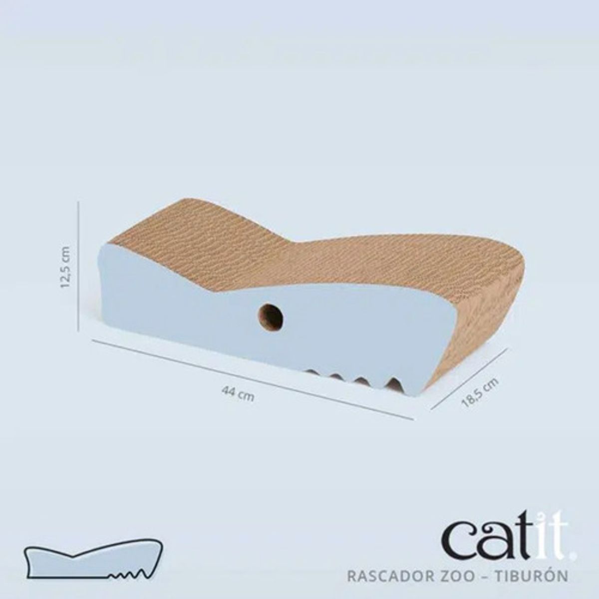 GENERICO - Rascador Zoo Tiburón Gato Catit #42501
