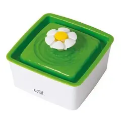 GENERICO - Bebedero Para Mascotas Automático Catit Mini Flower Con Capacidad De 15l Color Verde