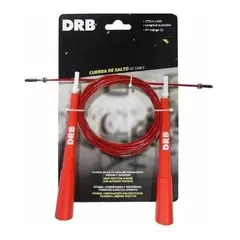 GENERICO - Soga De Saltar Cable De Acero Speed Rope Regulable Drb