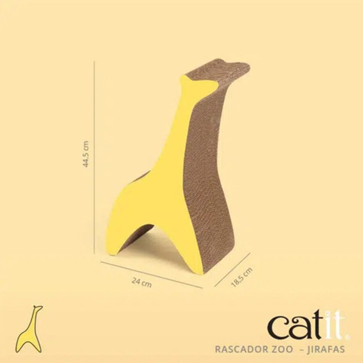 GENERICO - Rascador Zoo Jirafa Gato Catit #42503  S 
