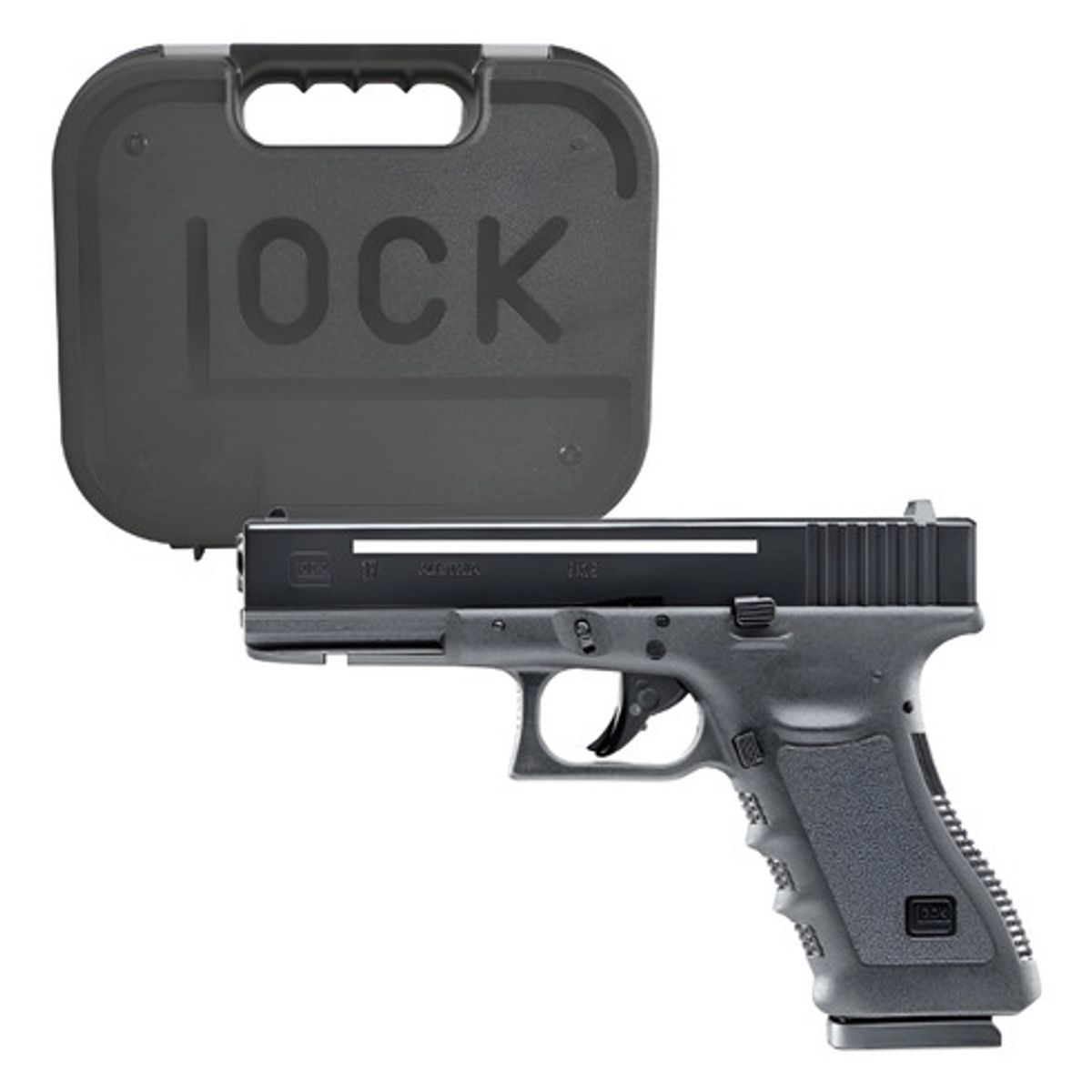 GENERICO - Pistola Glock 17 3g Umarex Cal4,5 Blowback #5.8365 Calibre 4.5 Mm Color Negro