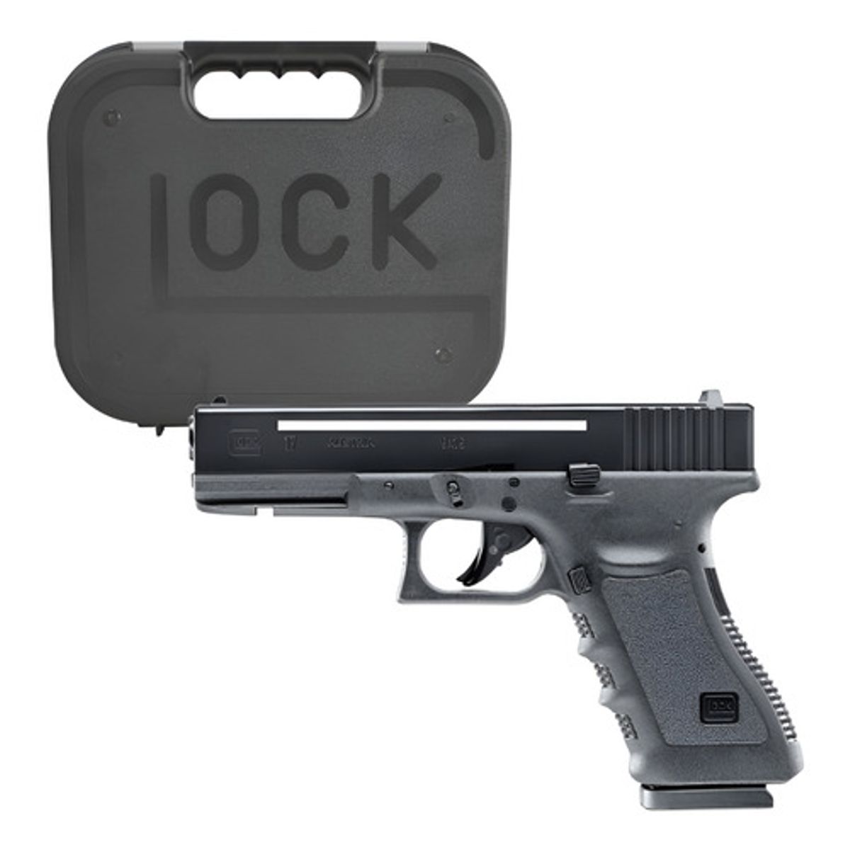 GENERICO - Pistola Glock 17 3g Umarex Cal4,5 Blowback #5.8365 Calibre 4.5 Mm Color Negro