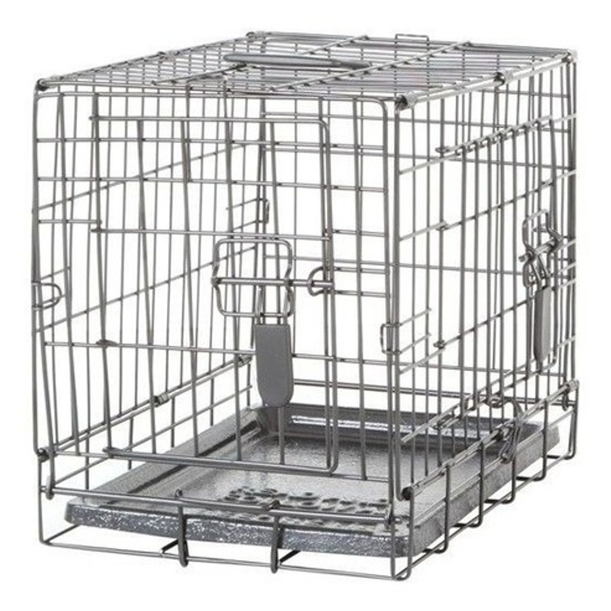 GENERICO - Jaula Transportadora Metalica Dos Puertas Dog It 