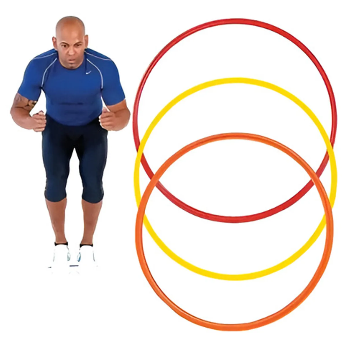 GENERICO - Aros De Coordinacion 12 Unid De 50 Cm Drb Fitness