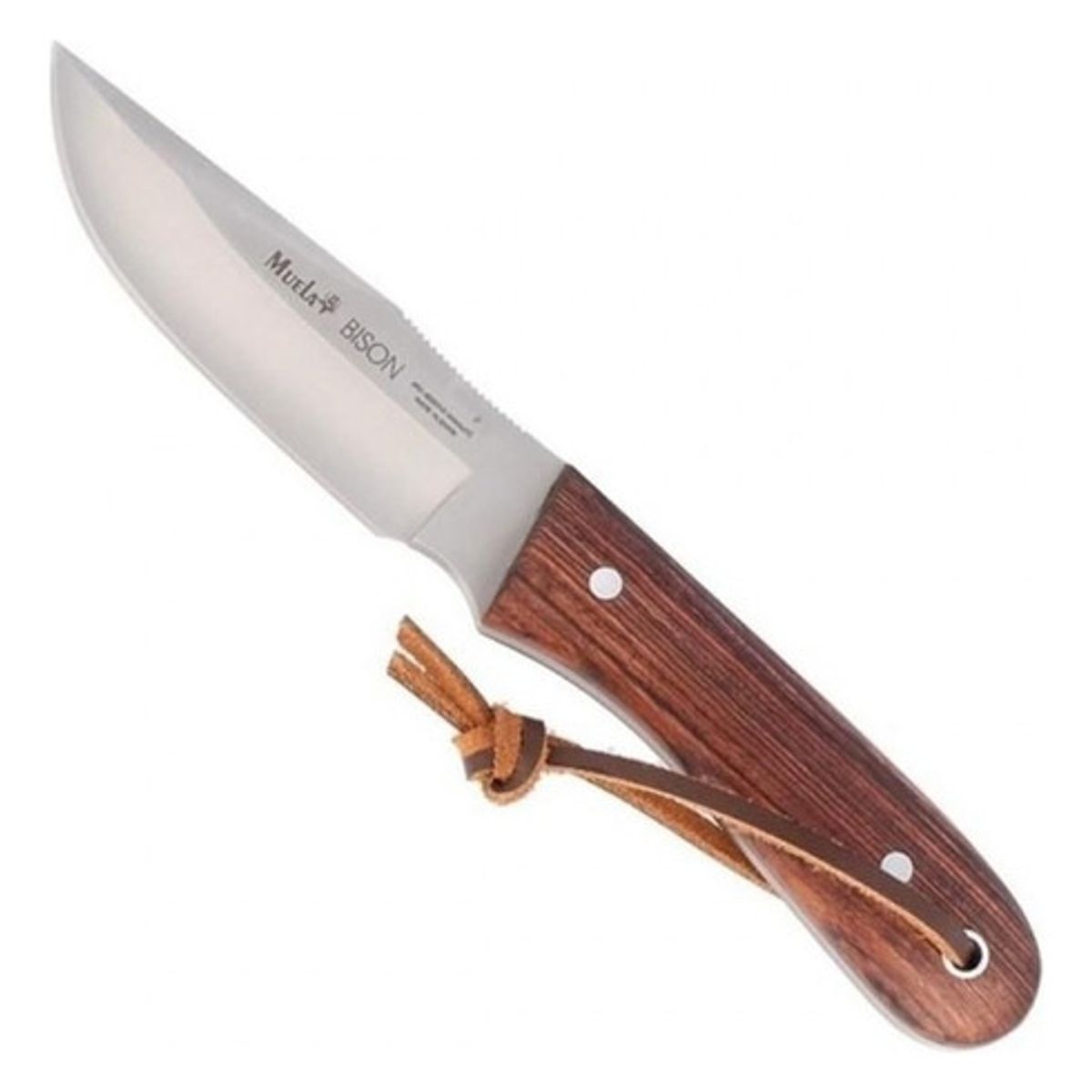 GENERICO - Cuchillo Muela Bison -9nl Color Marrón Oscuro