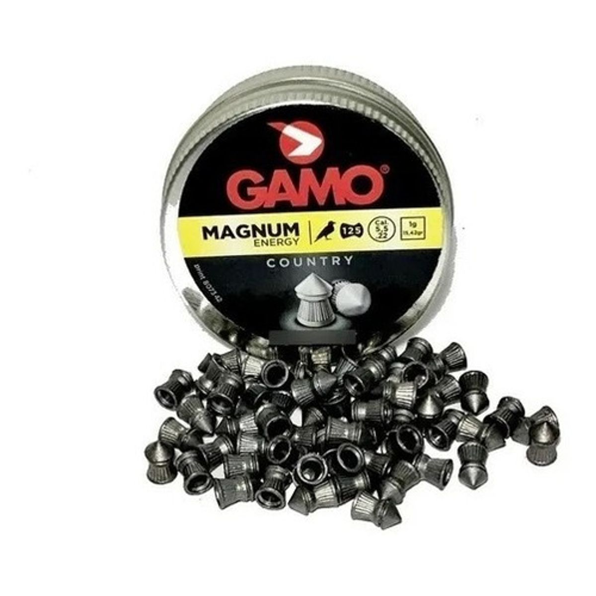 GENERICO - Postones Gamo Magnum Energy 5,5 Mm (250 Piezas/ 1,0g)