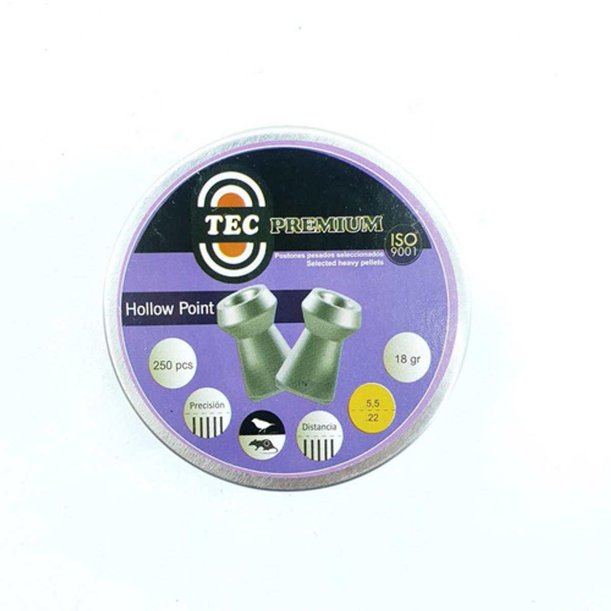 GENERICO - Postónes De Plomo Tec Premium (iso9001) 5.5 Hp 18g 250und