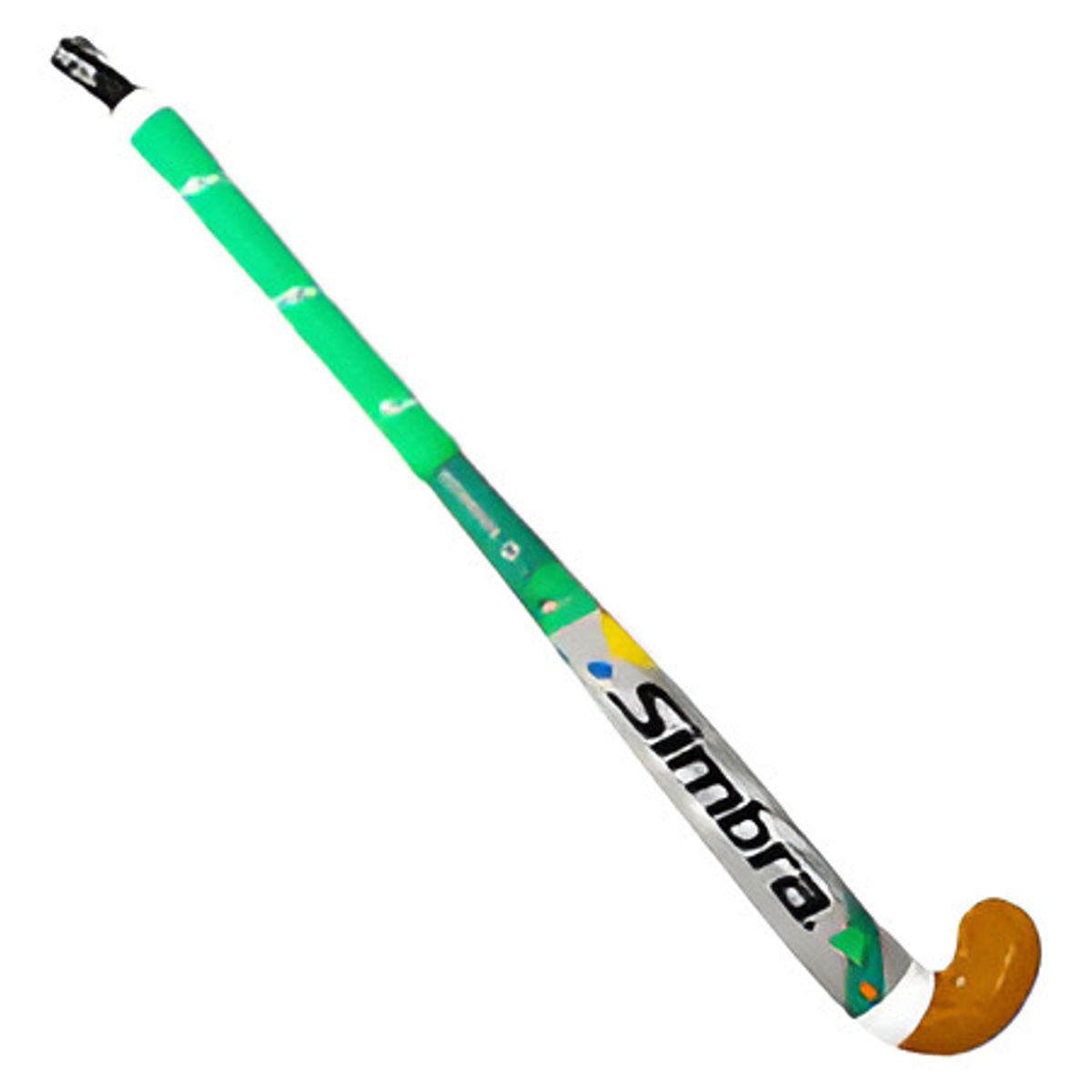 GENERICO - Palo Hockey Simbra Madera Reforzado Sticks 28 Al 37 Cke Color 37 - Grisverde
