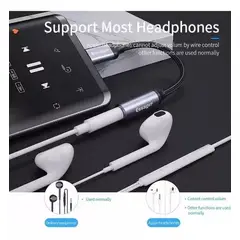 GENERICO - Essager Adaptador Usb Tipo C a 3.5mm Usb C Aux Audifono