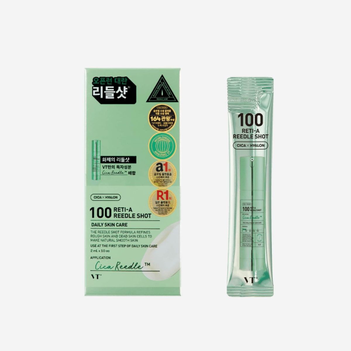 VT COSMETICS - Sérum Renovador Anti-Manchas y Anti-Textura Cosmético Coreano 2ml x10