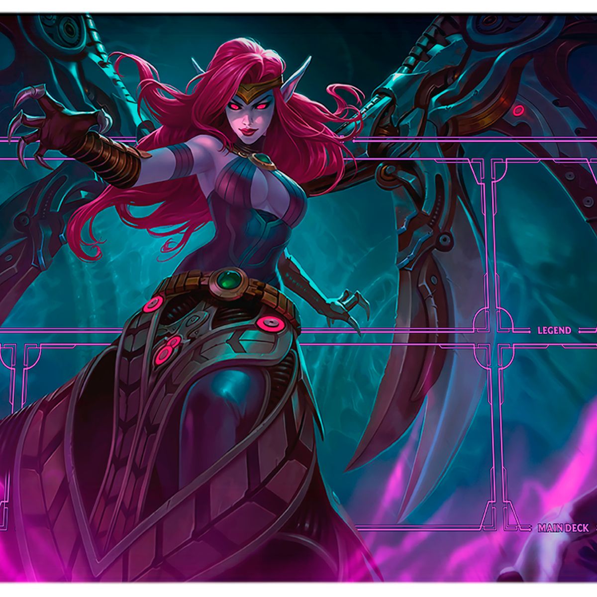 GENERICO - Playmat League of Legends Card Game 60×35 cm M09