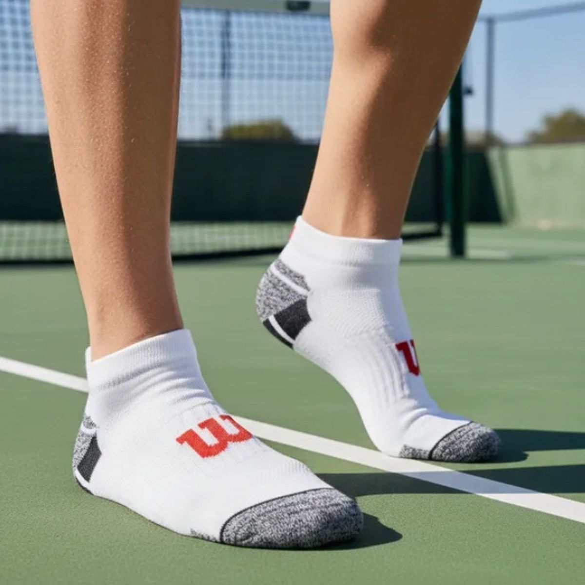 WILSON - Calcetines Wilson 15 Pack Hombre No Show Reforzados Blanco