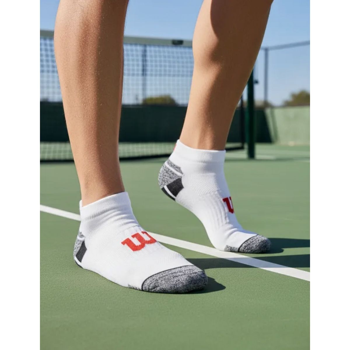 WILSON - Calcetines Wilson 15 Pack Hombre No Show Reforzados Blanco