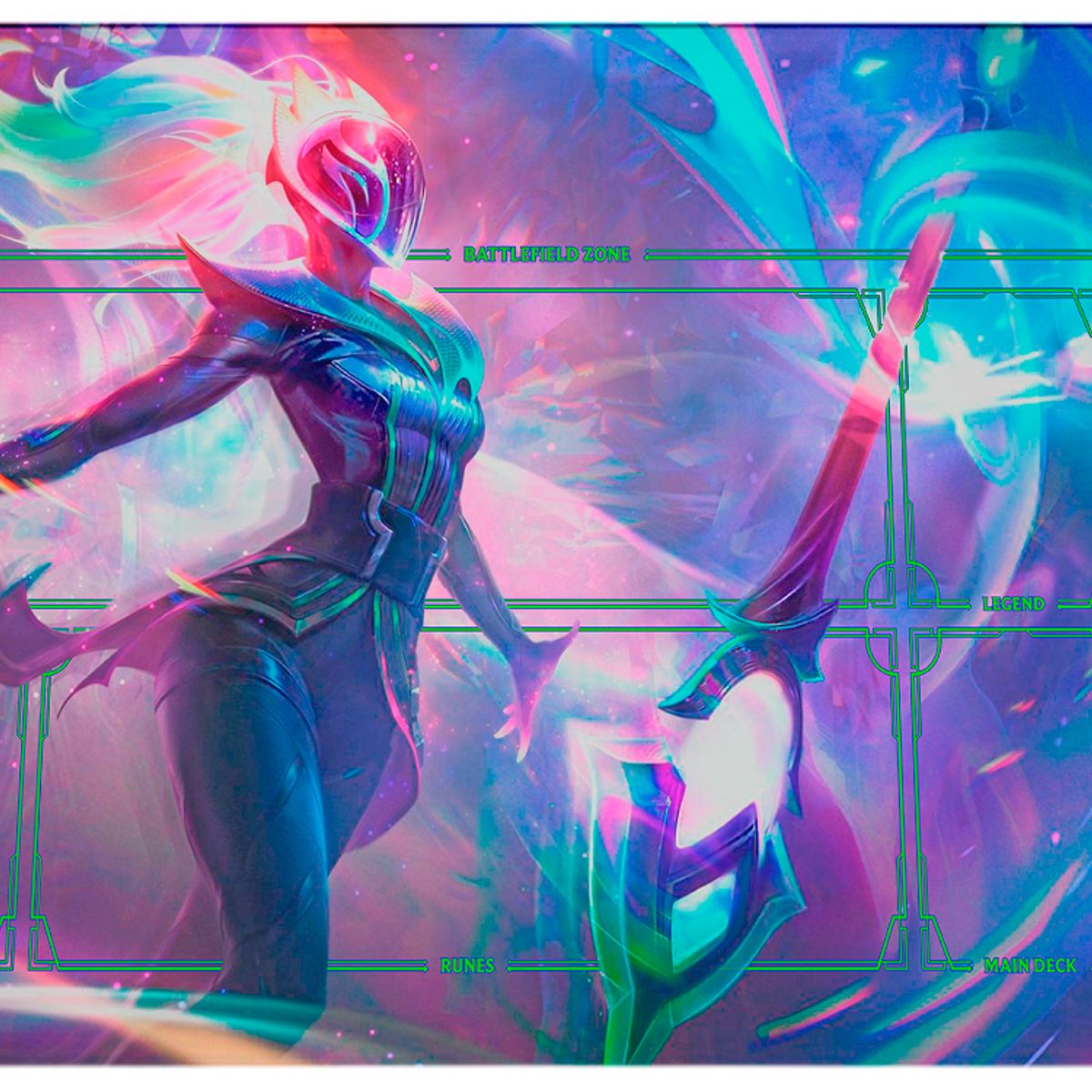 GENERICO - Playmat League of Legends Card Game 60×35 cm M10