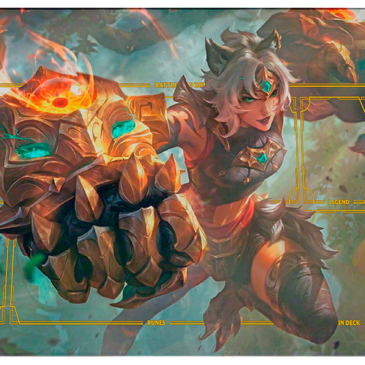GENERICO - Playmat League of Legends Card Game 60×35 cm M11