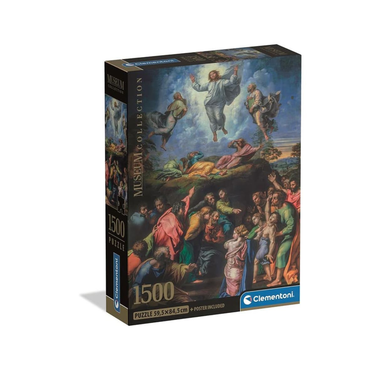 CLEMENTONI - Puzzle 1500 piezas Arte, La Transfiguración, Rafael