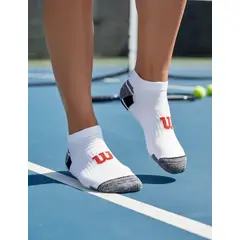 WILSON - Calcetines 20 Pack Hombre No Show Reforzados Blancos