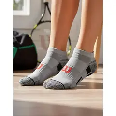 WILSON - Calcetines 15 Pack Hombre No Show Reforzados Gris
