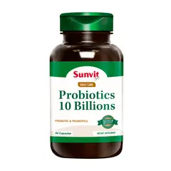 SUNVIT - Probiotics 10 Billones (60 caps)