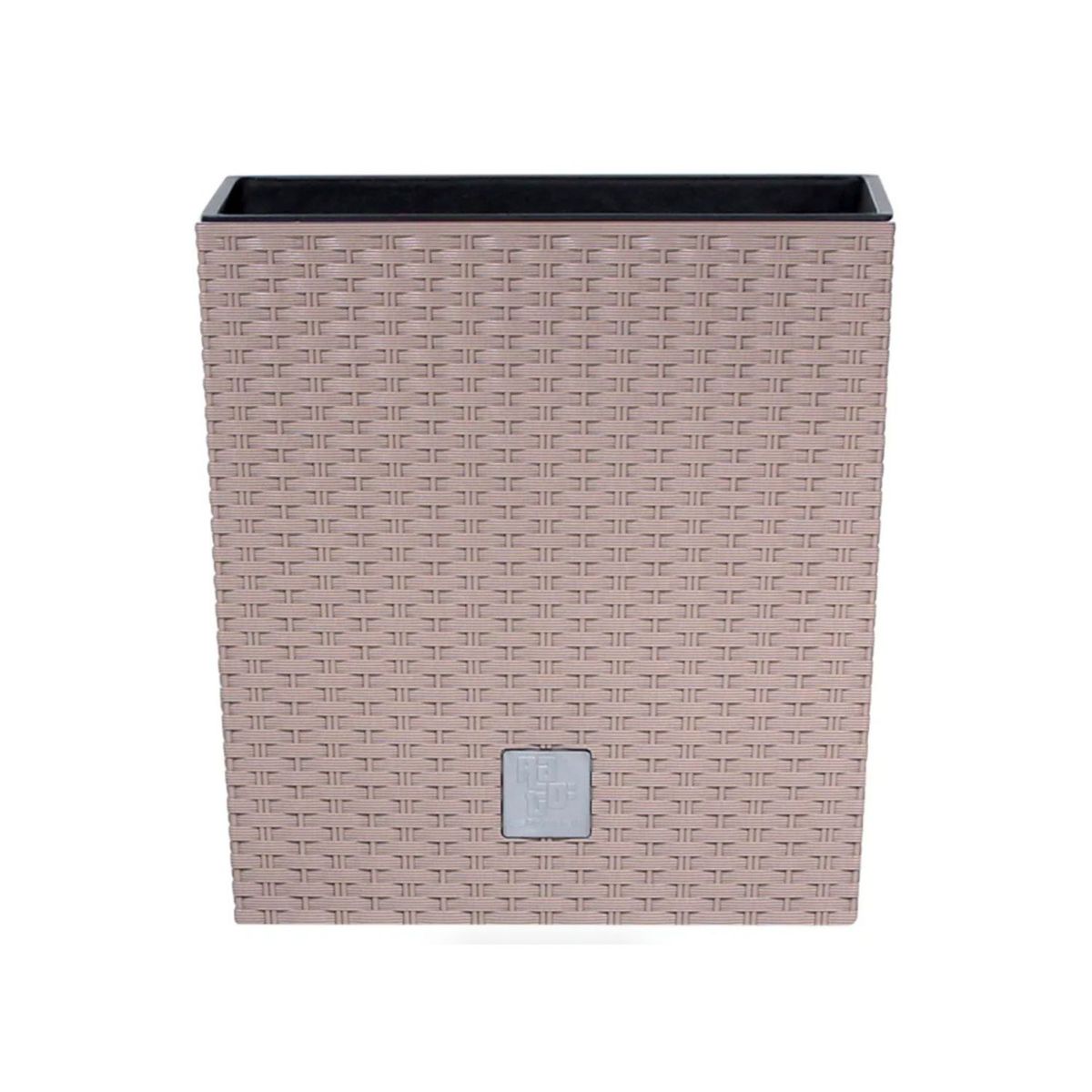 STERN - Macetero bajo cuadrado Rato 26.5 x 26.5 cm mocca