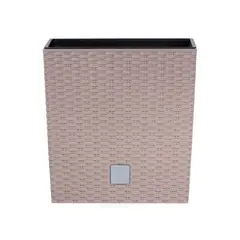 STERN - Macetero bajo cuadrado Rato 26.5 x 26.5 cm mocca