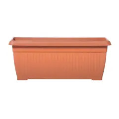STERN - Jardinera rectangular Terra 70 cm x 30 cm terracota