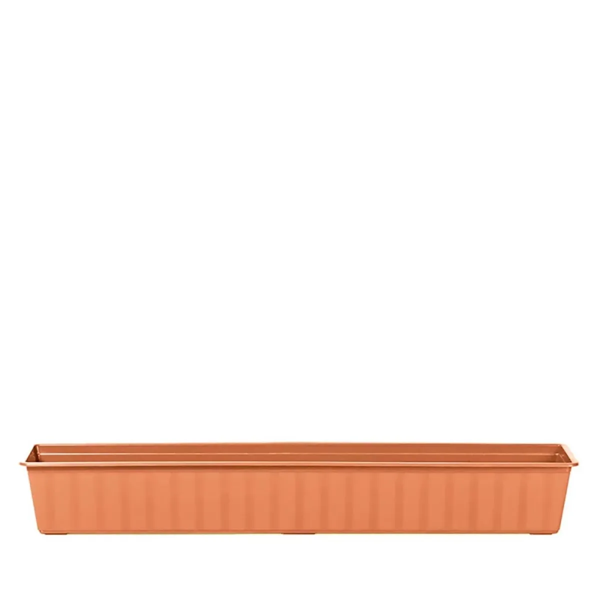 STERN - Jardinera rectangular Agro 100 x 18 cm terracota