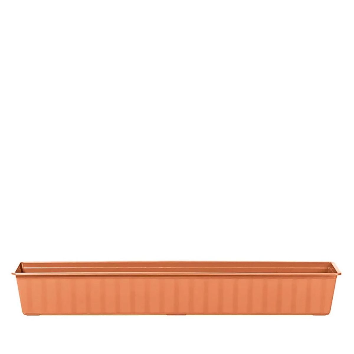 STERN - Jardinera rectangular Agro 100 x 18 cm terracota