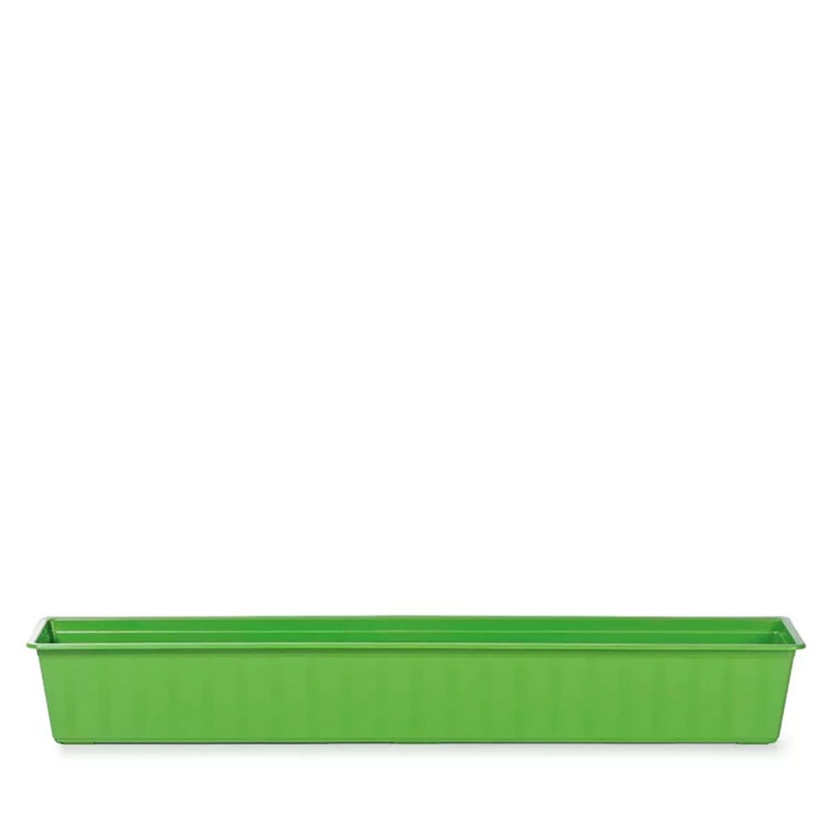 STERN - Jardinera rectangular Agro 100 x 18 cm verde