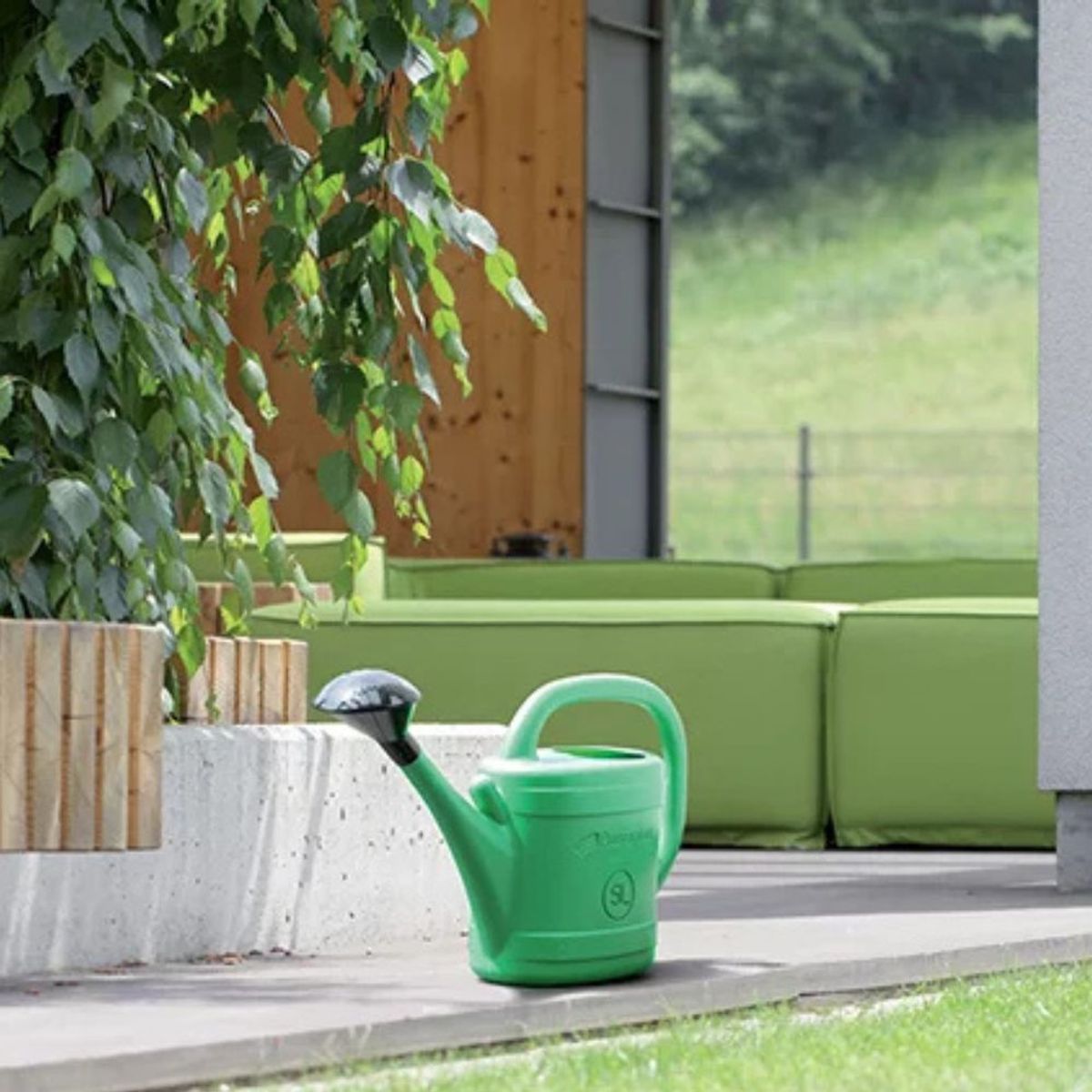 STERN - Regadora de plantas Spring 8 litros verde