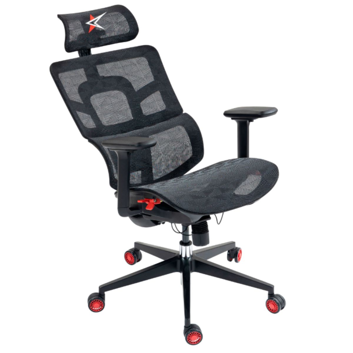 GENERICO - Silla Ergonómica - DRAGSTER M3 TriMesh - Soporte máx. 180 kg