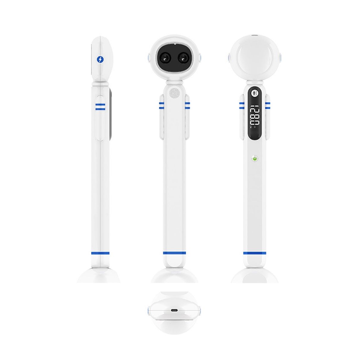 KINEGUN PRO - Tallímetro Inteligente Medidor de Estatura Portátil Bluetooth App