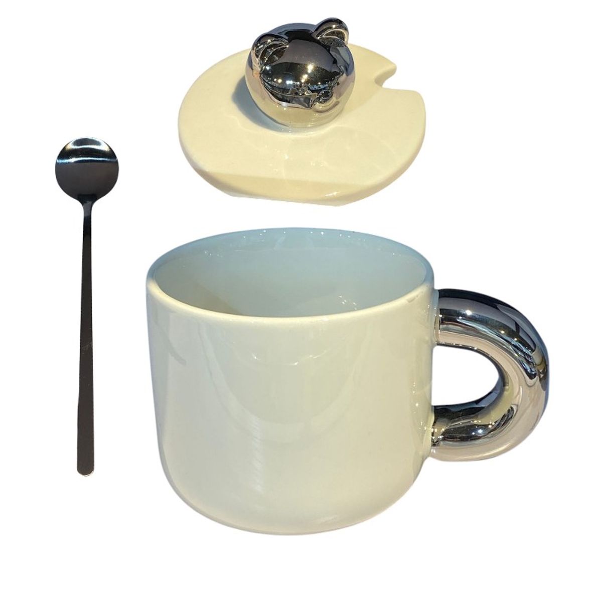 GENERICO - Taza De Porcelana Con Diseño De Oso