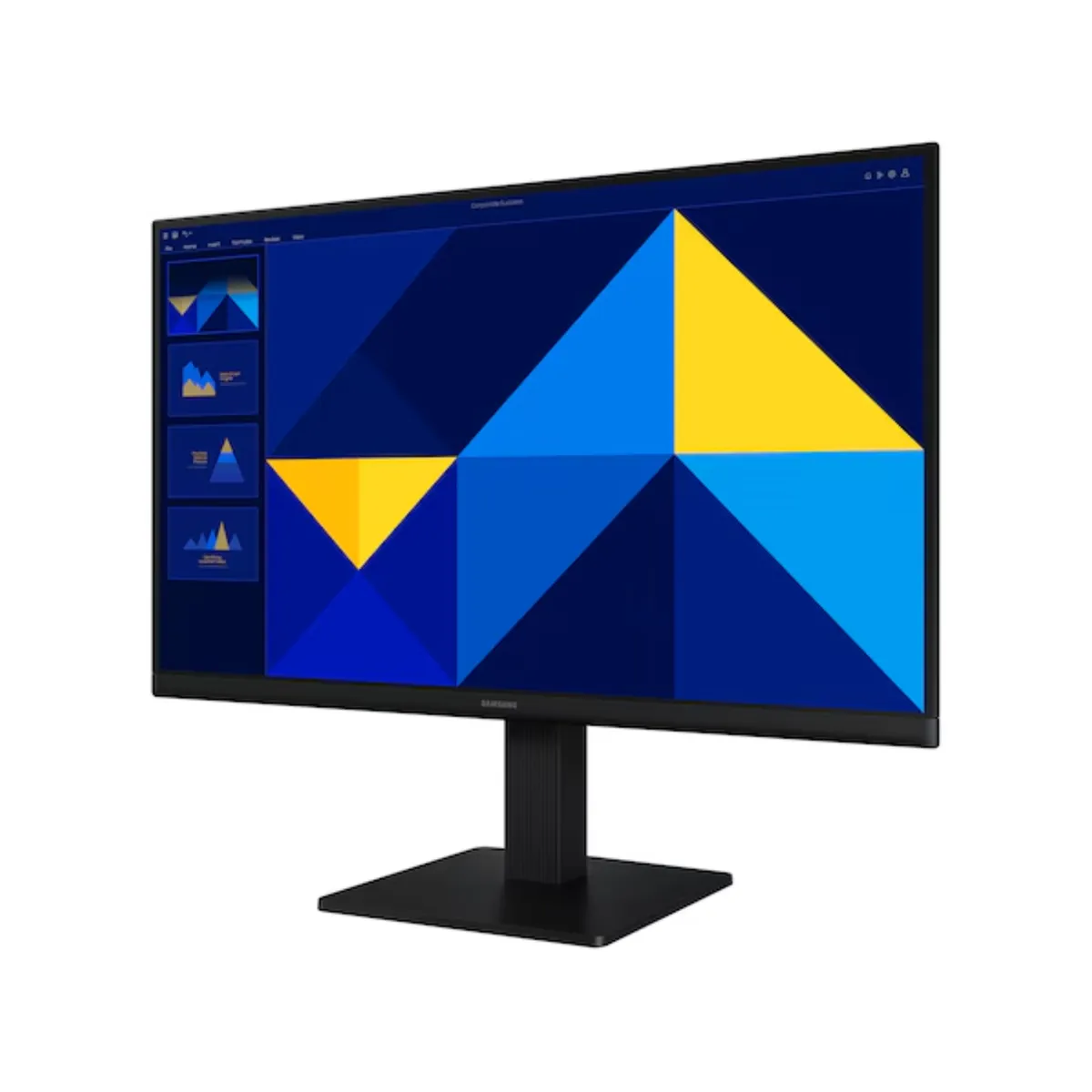 SAMSUNG - Monitor Samsung 22" FHD IPS Essential S3 100Hz Eye Saber