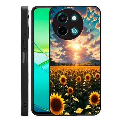 Carcasia Carcasa Funda Para Vivo Y38 5G Diseño 125