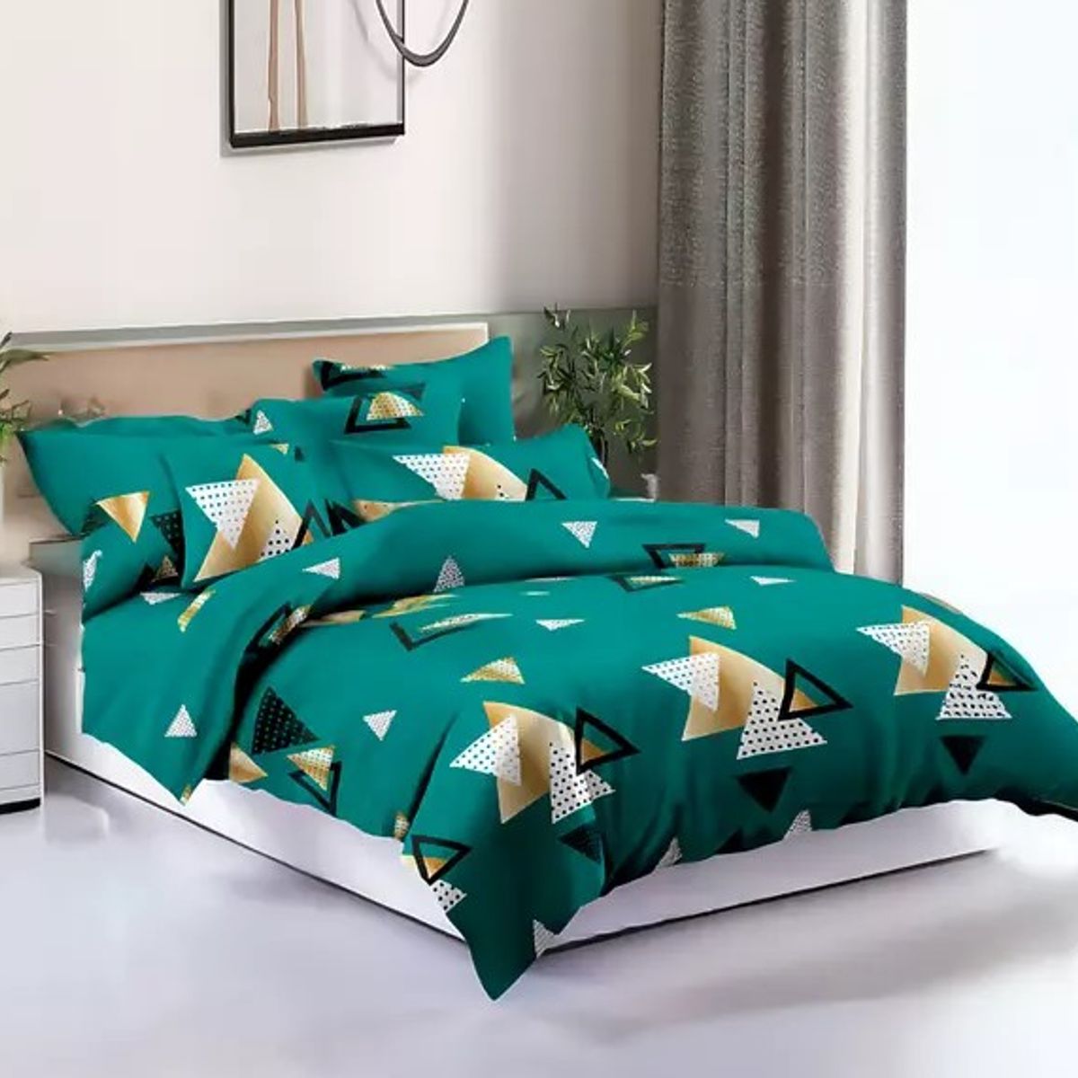 GENERICO - JUEGO DE SABANAS 100% ALGODON  SUAVES Y CÁLIDAS